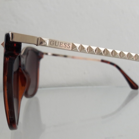 NWT GUESS TORTOISE SUNGLASSES EYEWEAR ACCESSORY - Picture 2 of 5